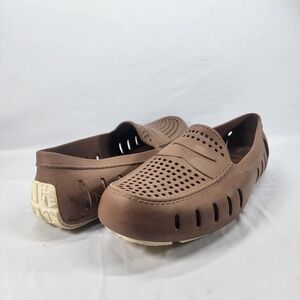 Floafers Country Club Driver Loafers Driftwood Brown Coconut Mens 12